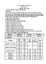Đề thi thử vào Lớp 10 môn Vật lý - Năm học 2019-2020 - Trường THCS Đình Xuyên (Có đáp án)
